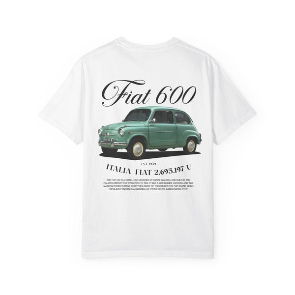 Fiat 600 T-Shirt — Italian Classic Car Streetwear | REVØRA