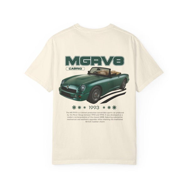 MG Cabrio T-Shirt — British Roadster Streetwear | REVØRA
