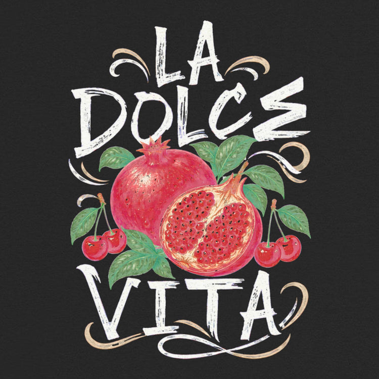 La Dolce Vita Pomegranate Oversized T-Shirt