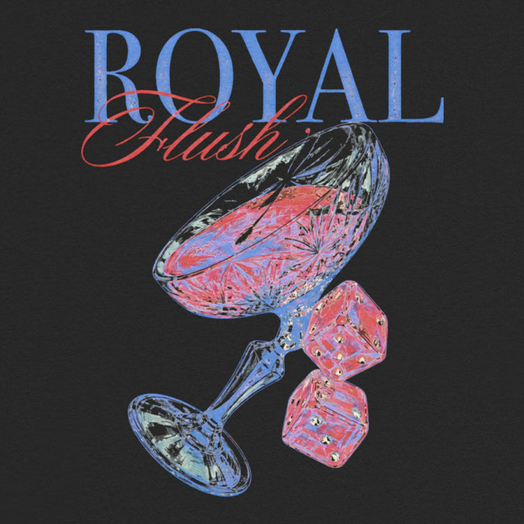 Royal Flush Oversized T-Shirt