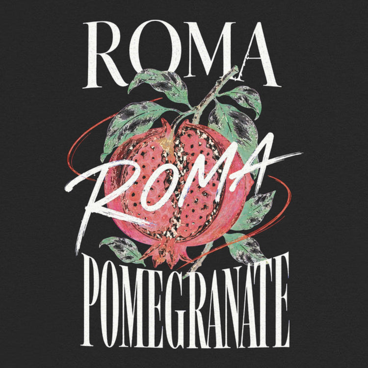 Roma Pomegranate Oversized T-Shirt