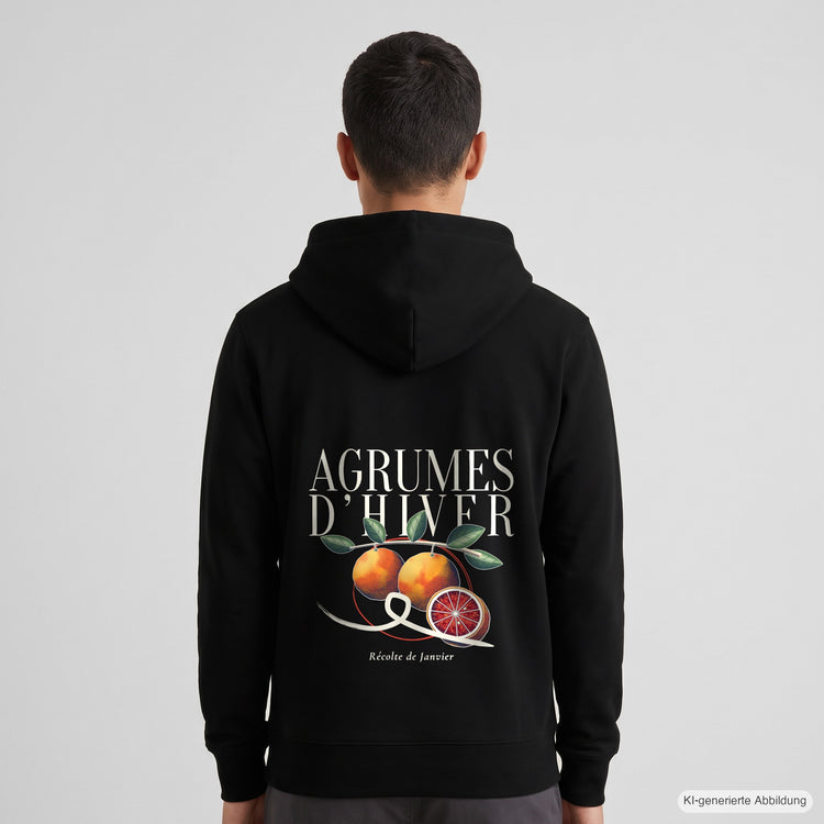 Agrumes d'Hiver Zip-Hoodie