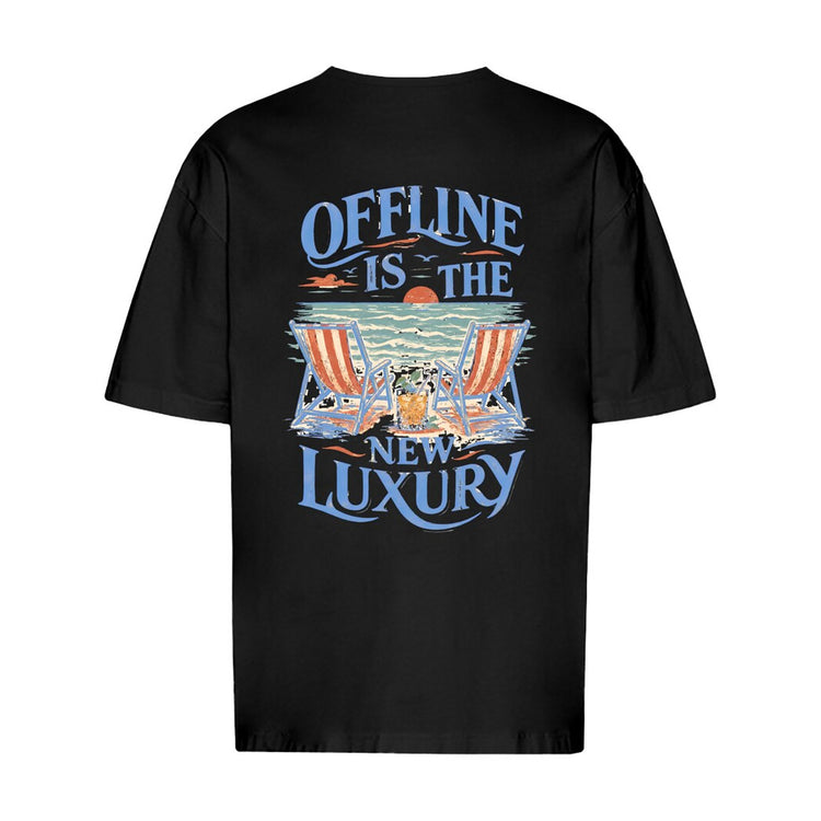 Offline Luxury Beach Cocktail Oversized T-Shirt