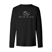 REVØRA Hiver au Sud – Longsleeve in Black, Rückansicht