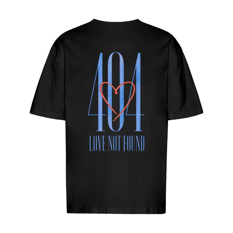 404 Love Not Found Oversized T-Shirt