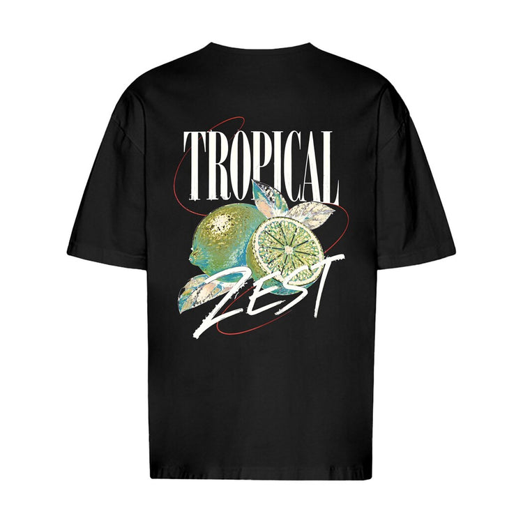 Tropical Zest Limetten Oversized T-Shirt