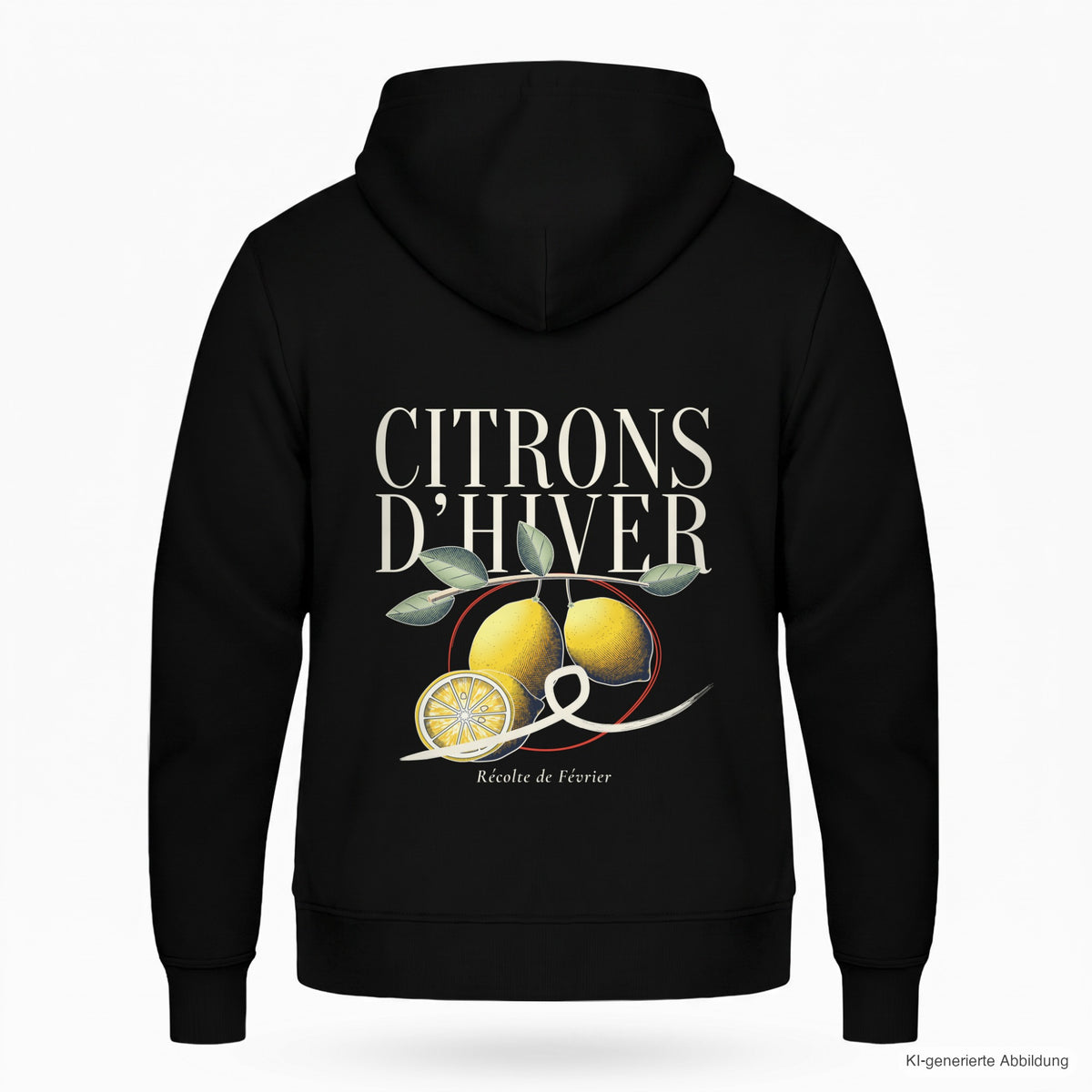 Citrons d'Hiver Zip-Hoodie