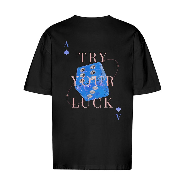 Try Your Luck Oversized T-Shirt
