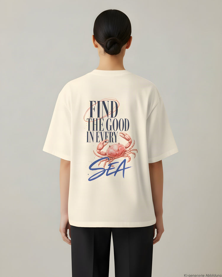 Find The Good In Every Sea Oversized T-Shirt