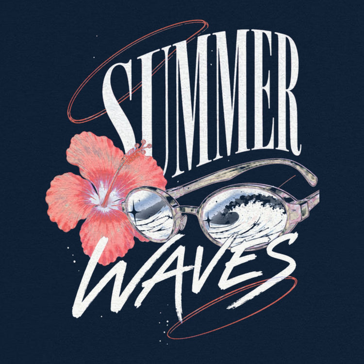 Summer Waves Oversized T-Shirt