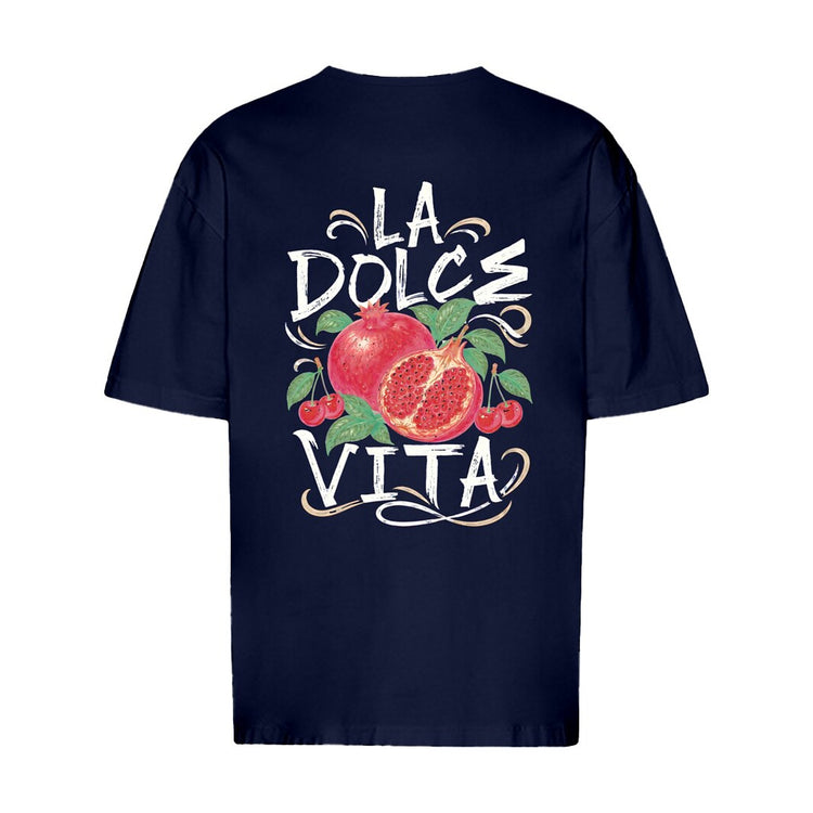 La Dolce Vita Pomegranate Oversized T-Shirt
