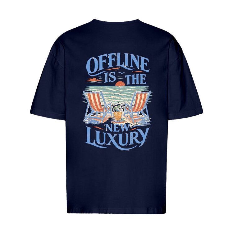 Offline Luxury Beach Cocktail Oversized T-Shirt