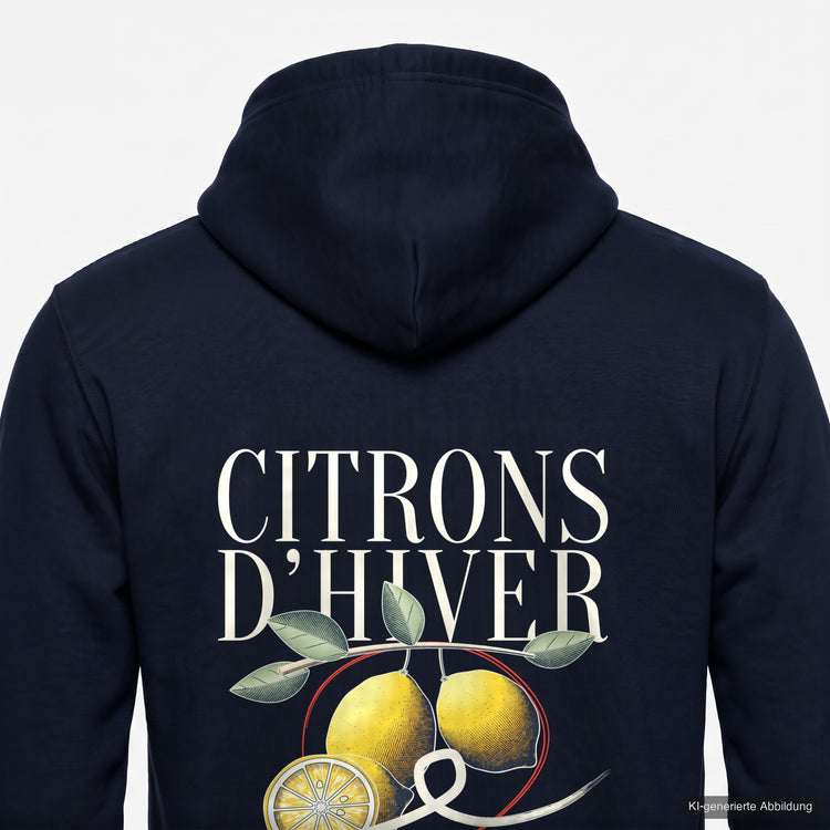 Citrons d'Hiver Zip-Hoodie