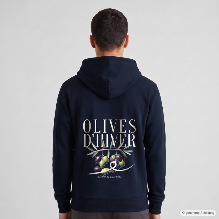 Olives d'Hiver Zip-Hoodie