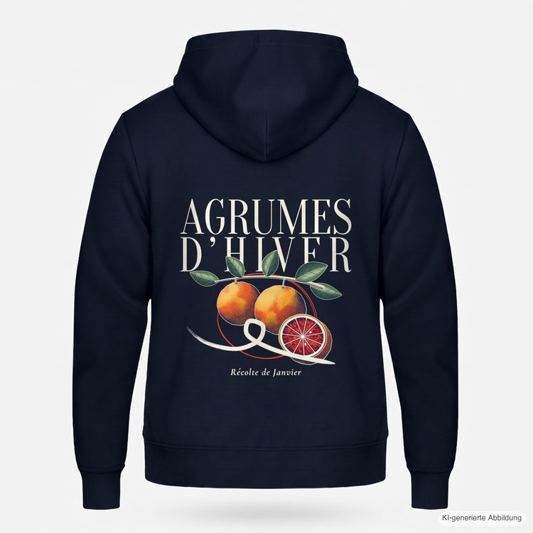 Agrumes d'Hiver Zip-Hoodie