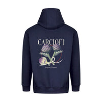 REVØRA Carciofi – Hoodie in French Navy, Rückansicht