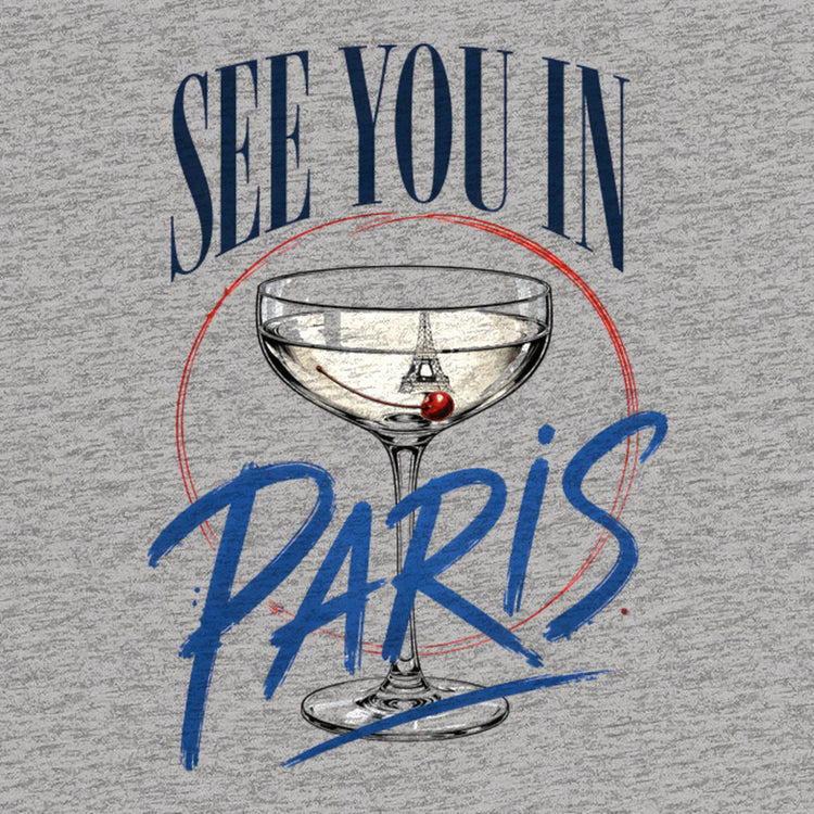 See You In Paris Oversized T-Shirt