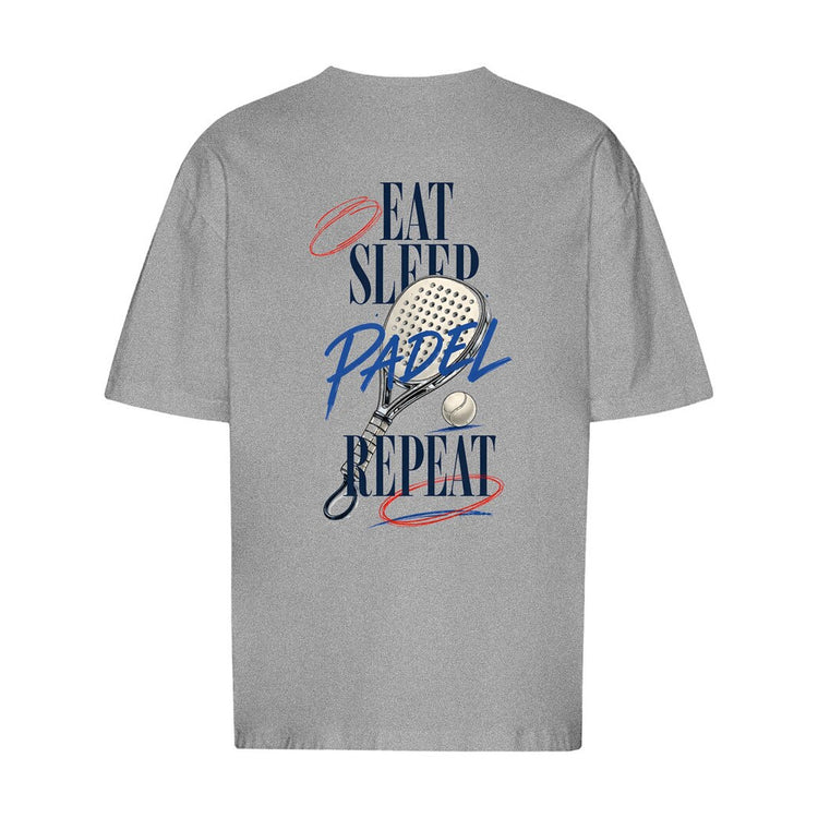 Eat Sleep Padel Repeat Oversized T-Shirt