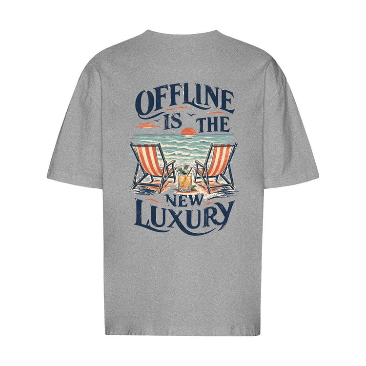 Offline Luxury Beach Cocktail Oversized T-Shirt