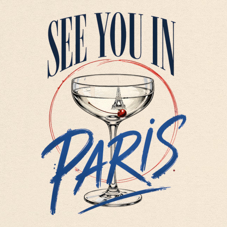 See You In Paris Oversized T-Shirt