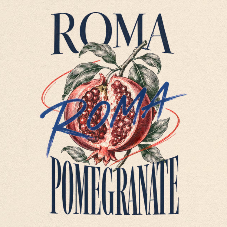 Roma Pomegranate Oversized T-Shirt