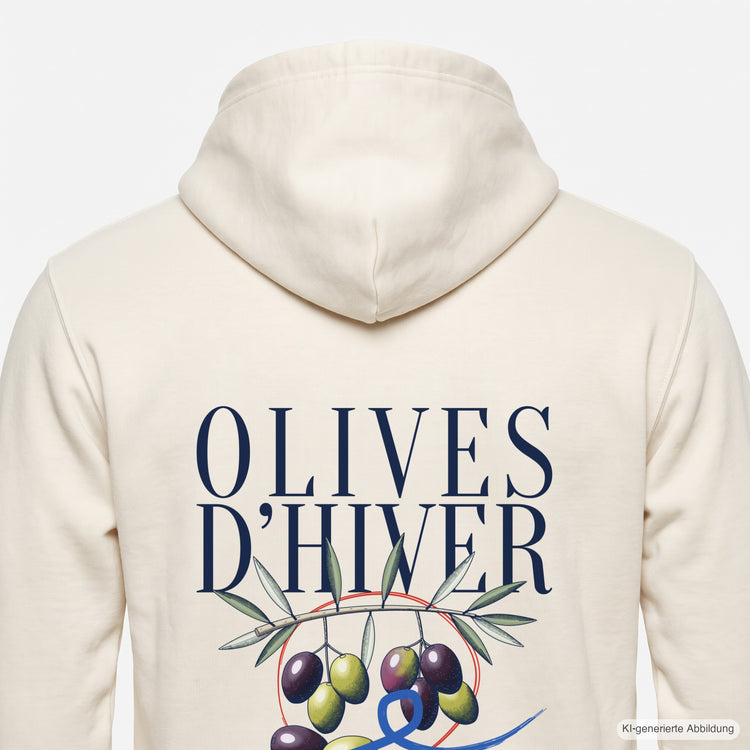 Olives d'Hiver Zip-Hoodie