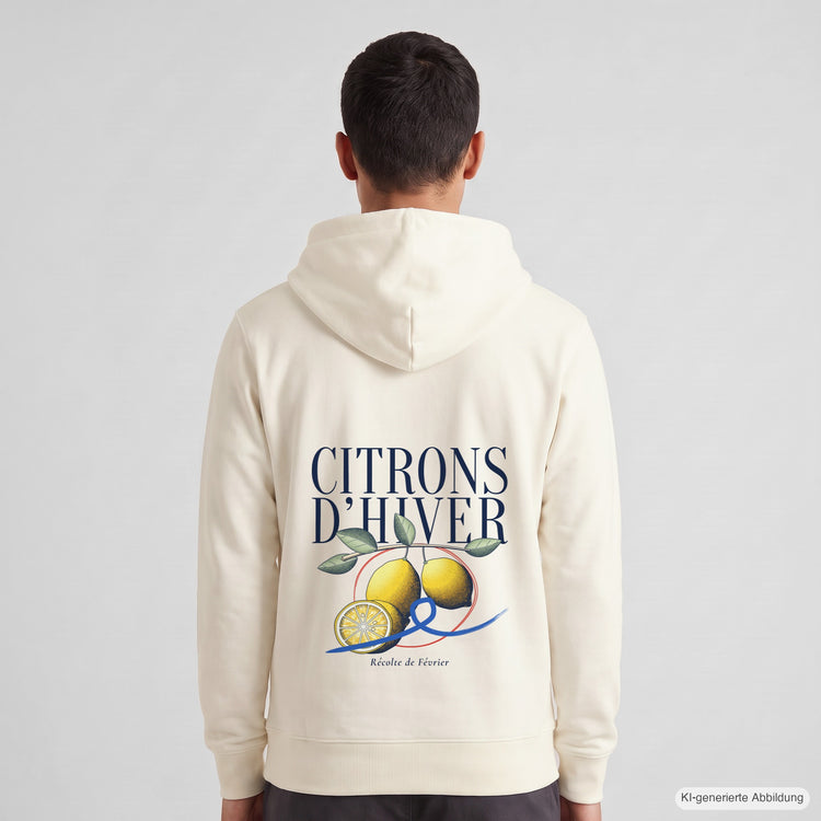 Citrons d'Hiver Zip-Hoodie