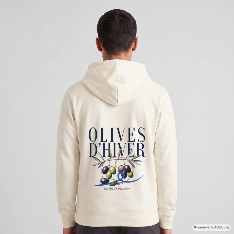Olives d'Hiver Zip-Hoodie