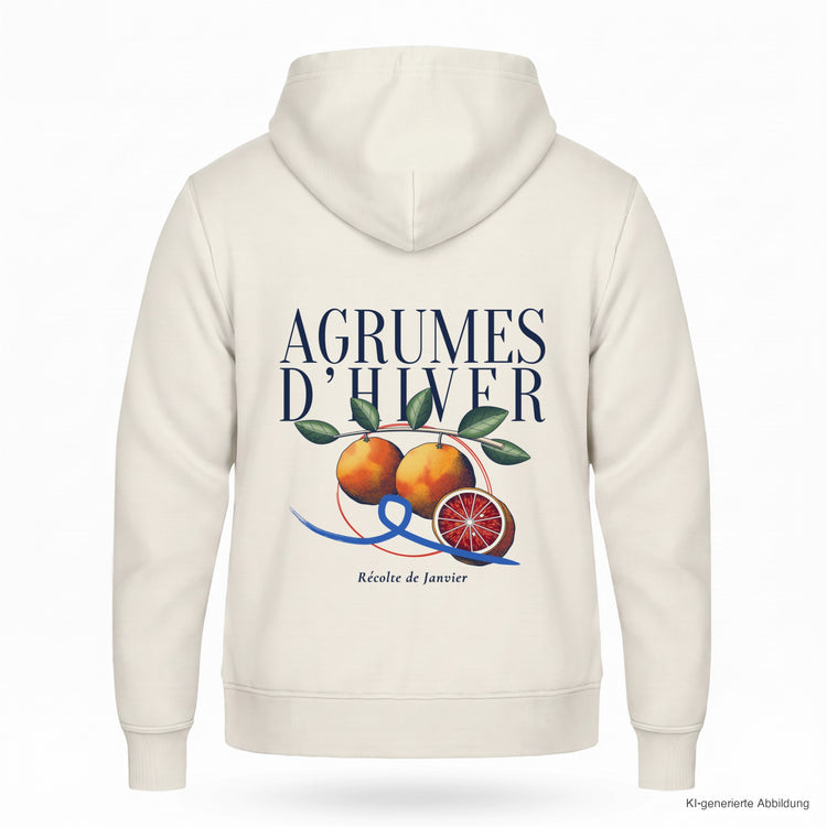 Agrumes d'Hiver Zip-Hoodie