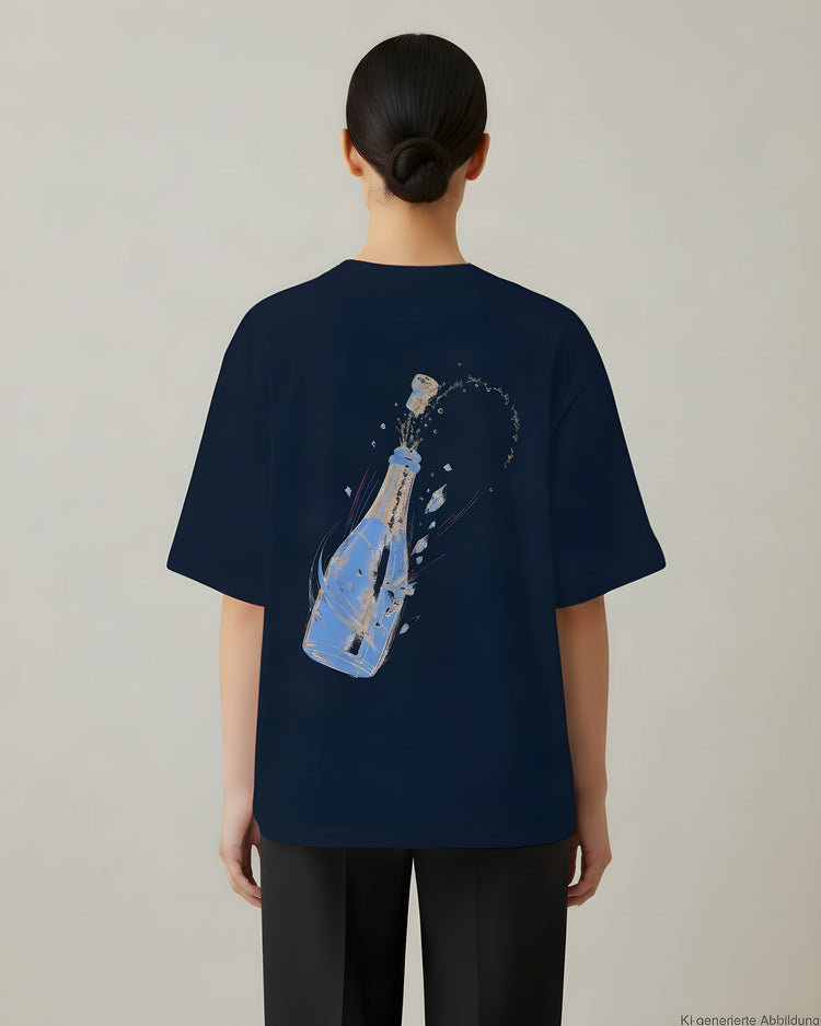 Pop The Cork Oversized T-Shirt