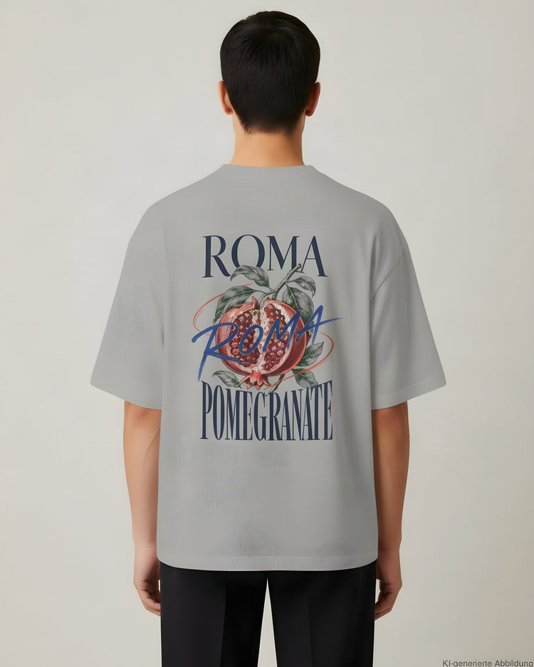 Roma Pomegranate Oversized T-Shirt