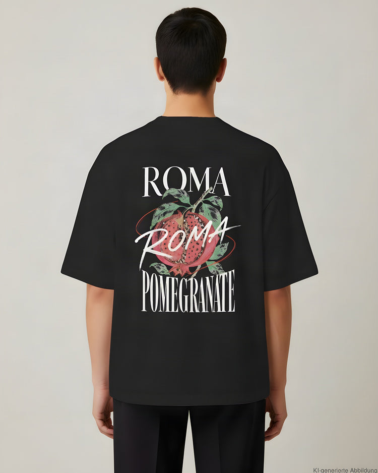 Roma Pomegranate Oversized T-Shirt