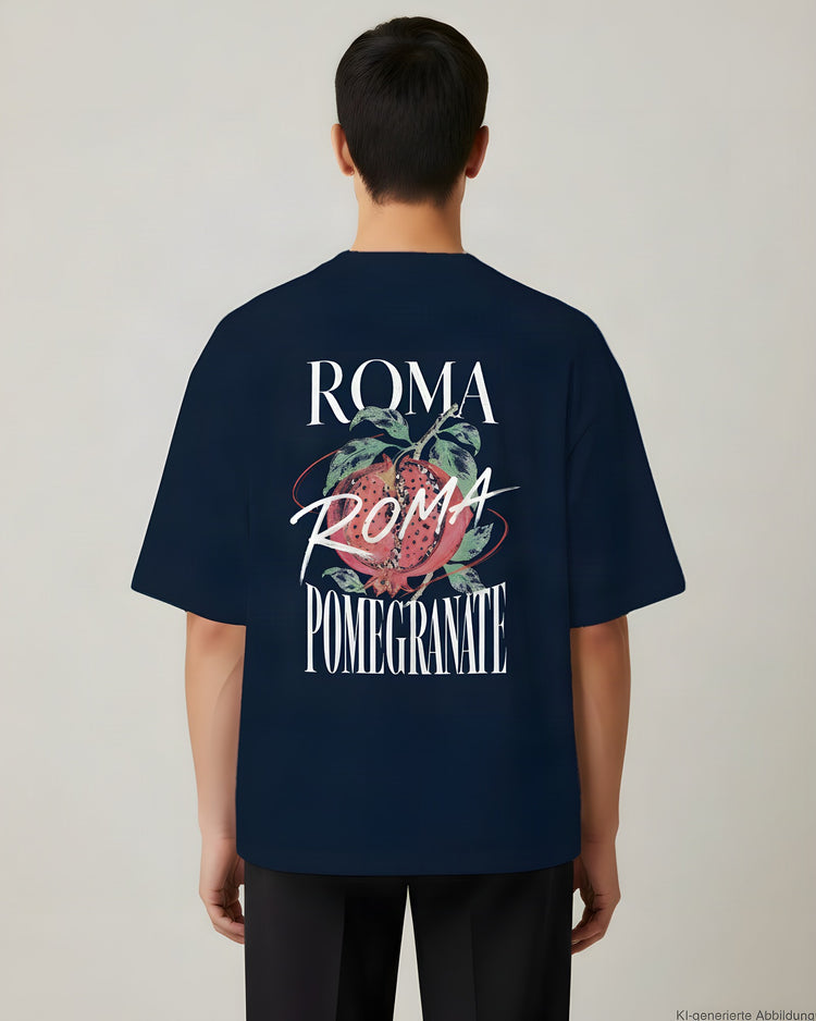 Roma Pomegranate Oversized T-Shirt