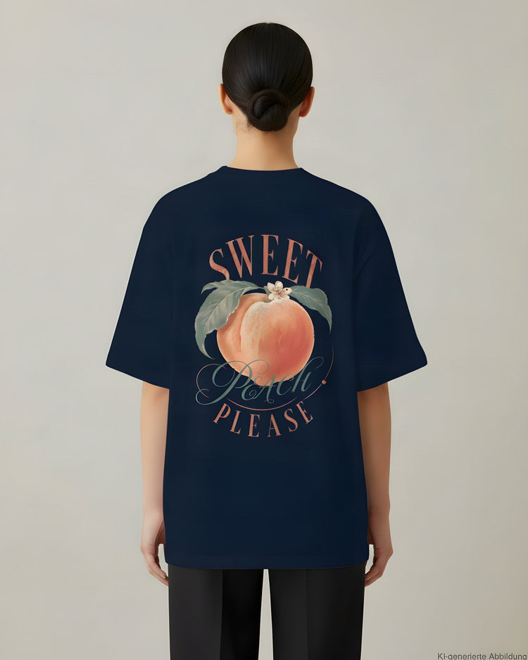 Sweet Peach Please Oversized T-Shirt