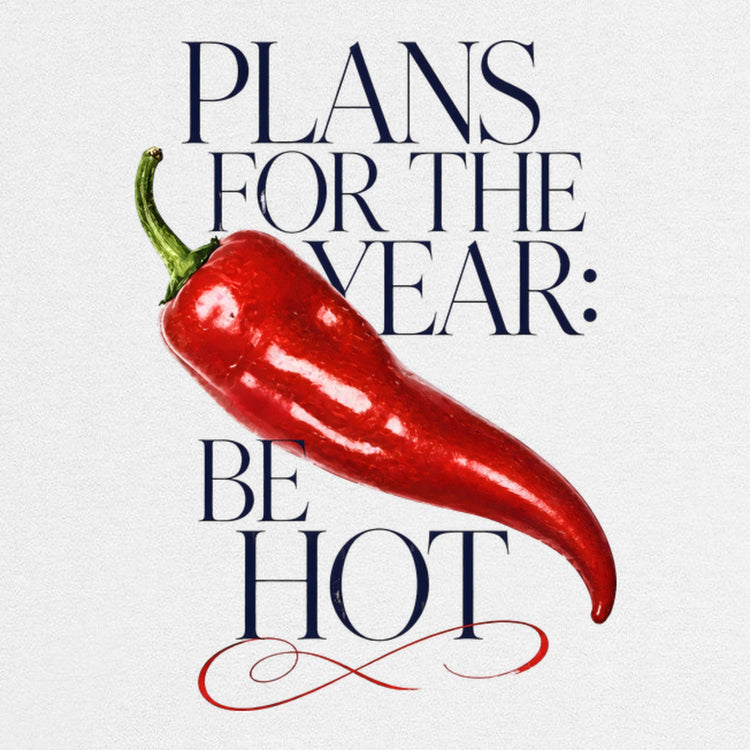 Plans For The Year Be Hot Oversized T-Shirt