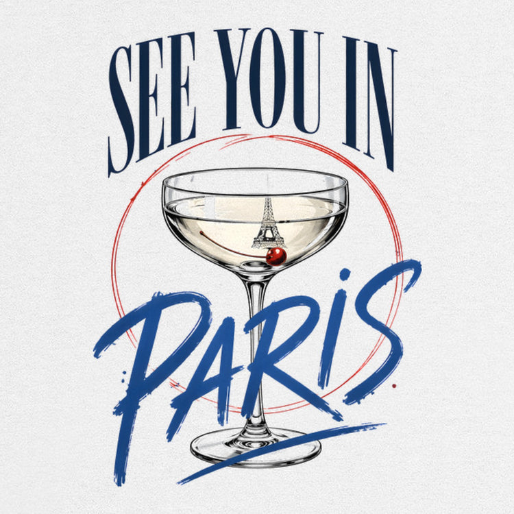 See You In Paris Oversized T-Shirt