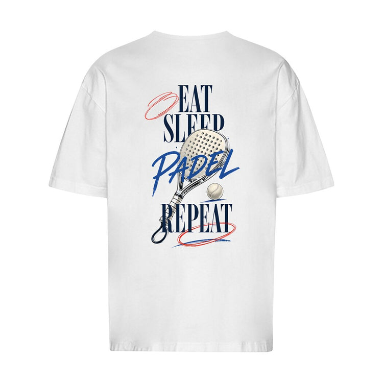 Eat Sleep Padel Repeat Oversized T-Shirt