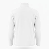 REVØRA Clean – Fleecejacke in White, Rückansicht