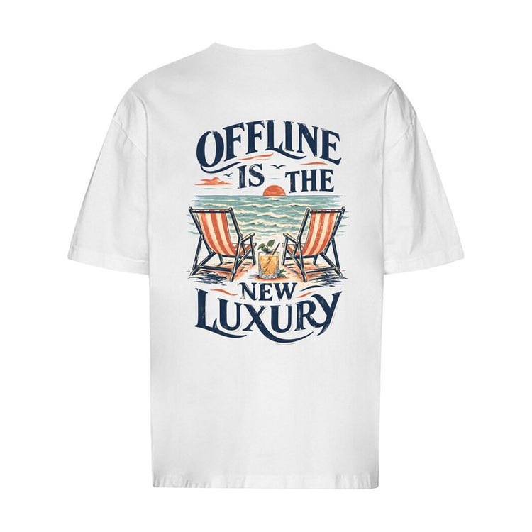 Offline Luxury Beach Cocktail Oversized T-Shirt