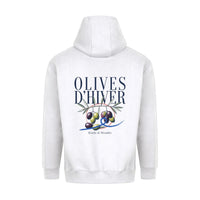 REVØRA Olives d'Hiver – Hoodie in White, Rückansicht