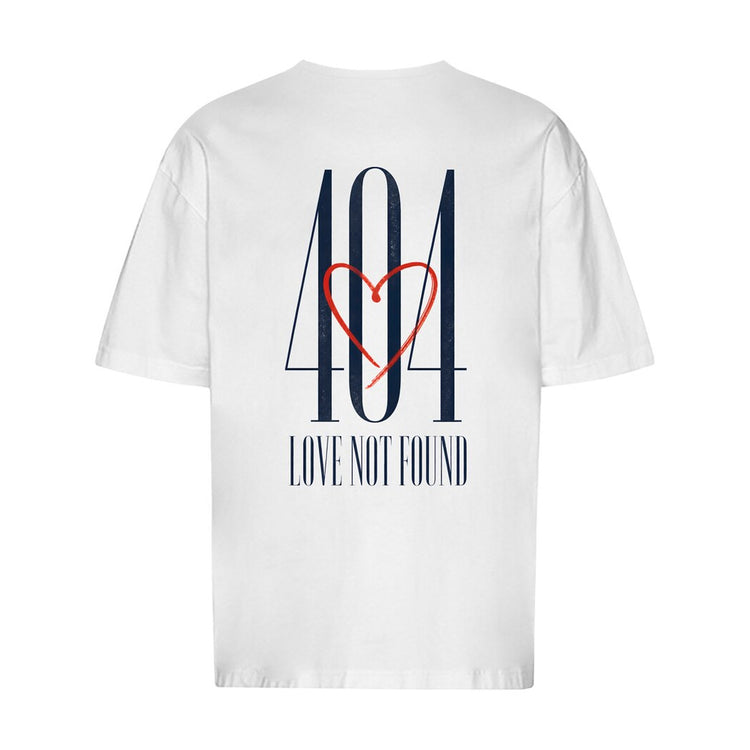 404 Love Not Found Oversized T-Shirt