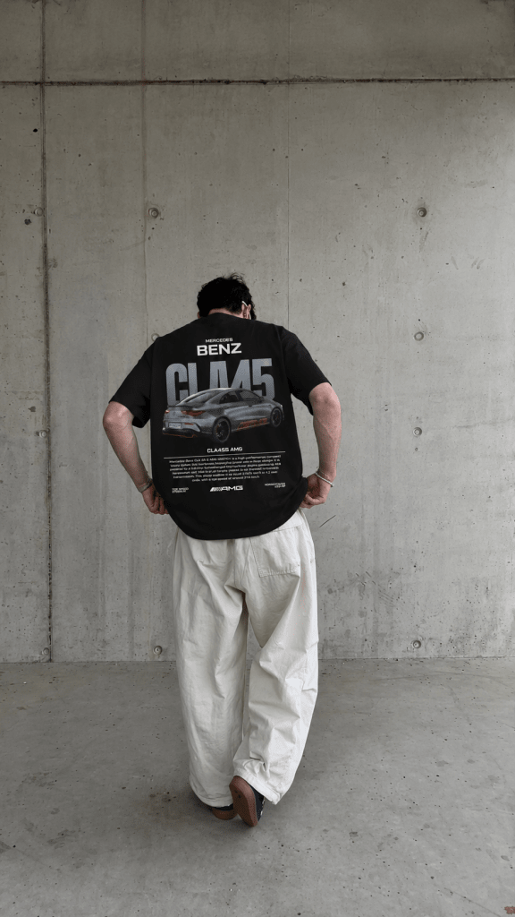 Mercedes CLA 45 AMG T-Shirt — 421PS Car Streetwear | REVØRA - Revøra™