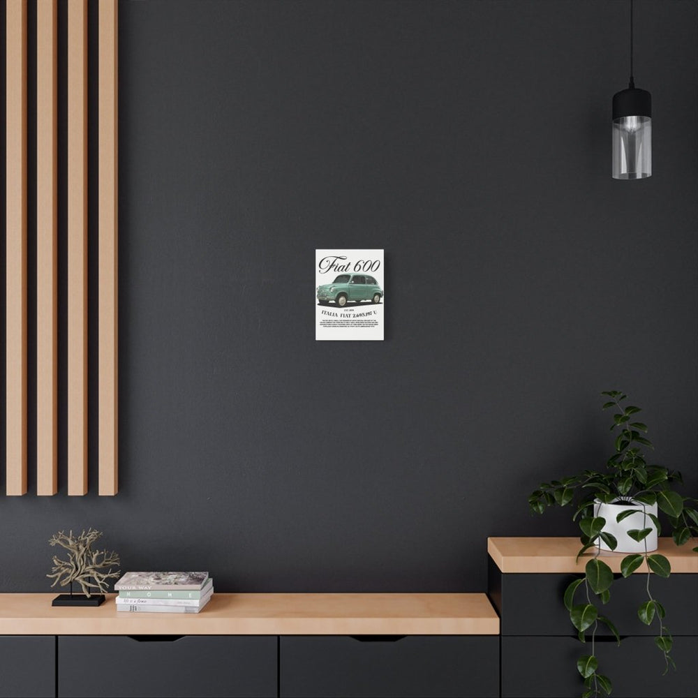 Fiat 600 Canvas Print