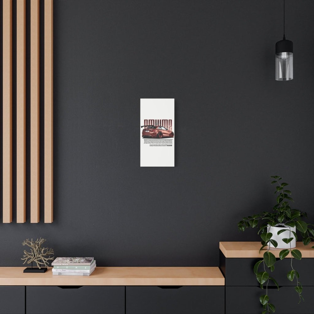 BMW M2 Canvas Print — Wandbild Man Cave | REVØRA
