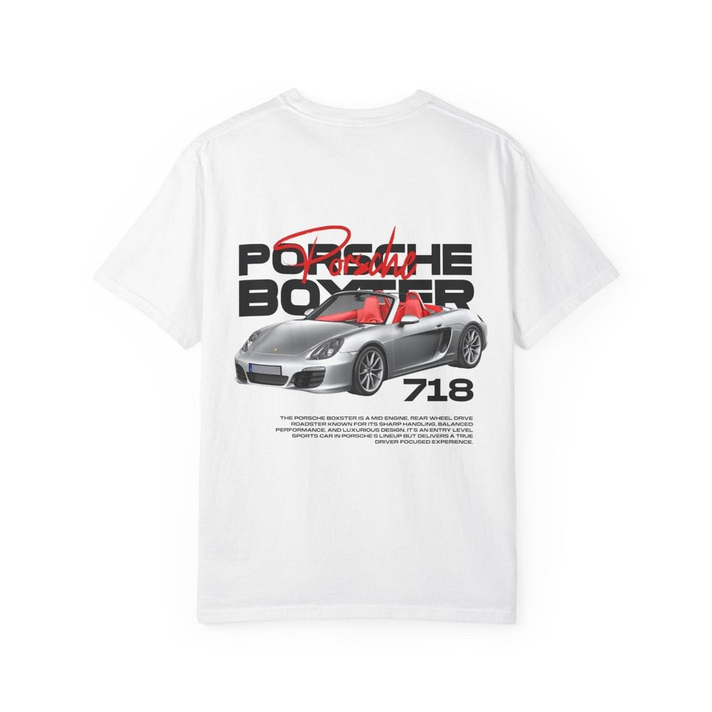Porsche 718 Boxster T-Shirt — Roadster Car Streetwear | REVØRA