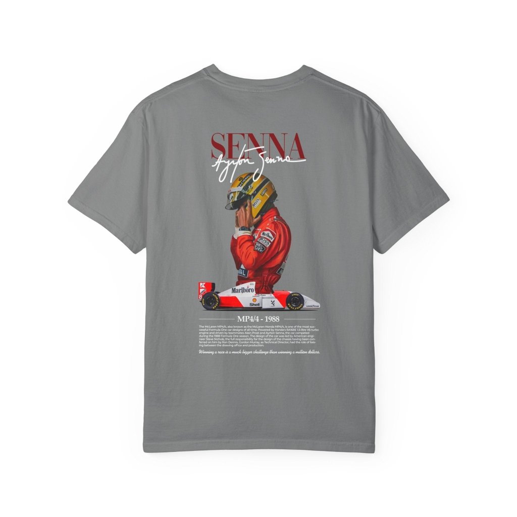 Ayrton Senna McLaren MP4/4 T-Shirt — F1 Streetwear | REVØRA - Revøra™