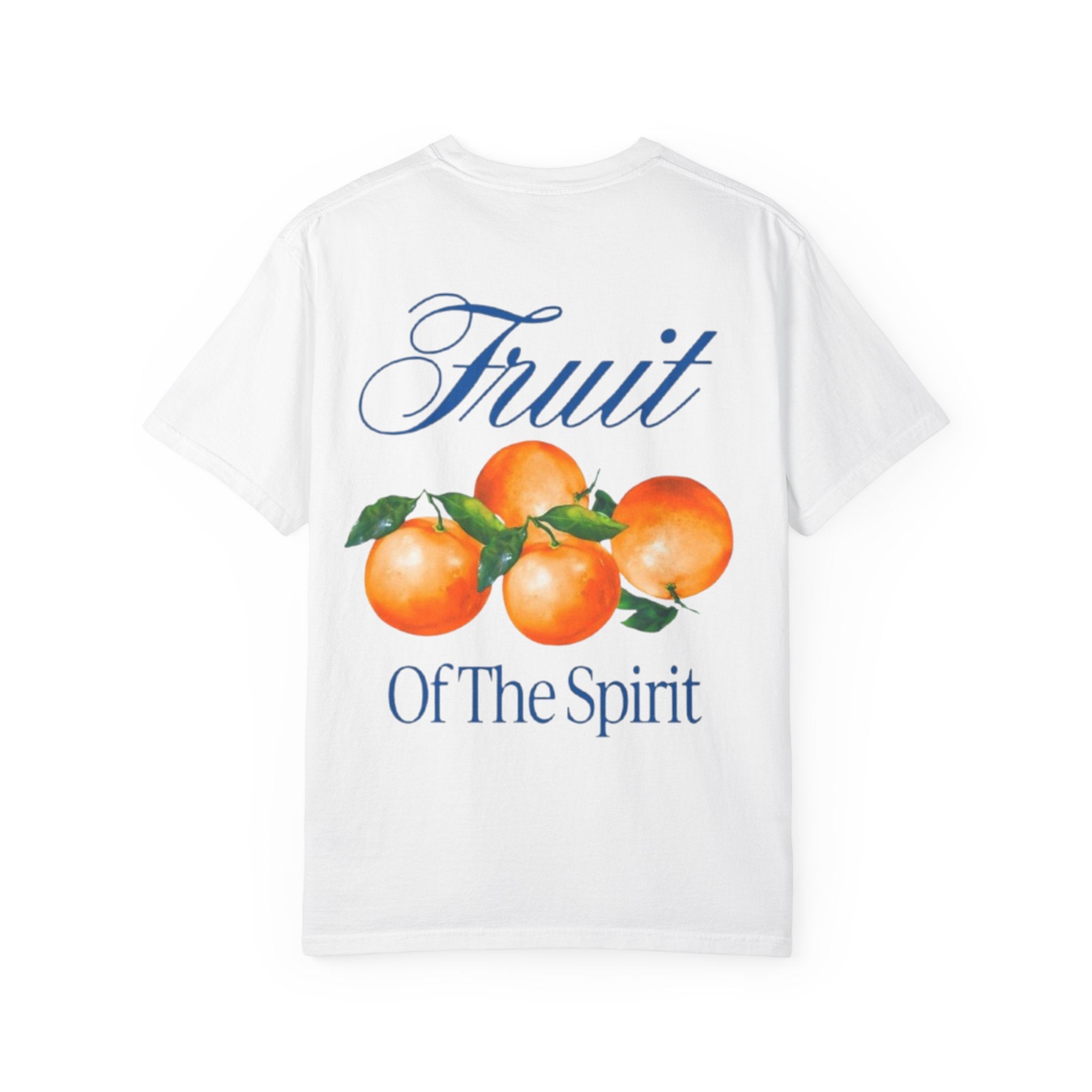 Rückansicht: Oversized T-Shirt mit großflächigem Print „Agrumi“ von REVØRA