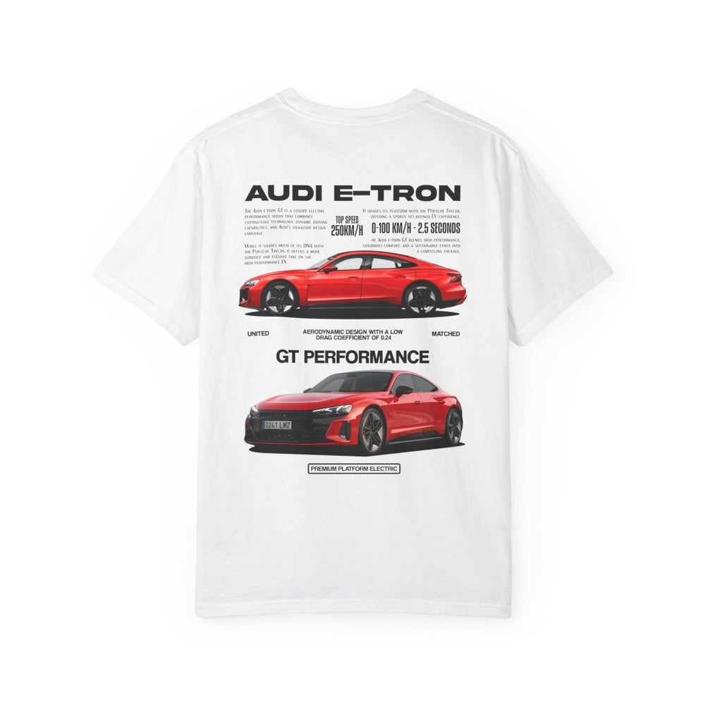 Audi E-Tron GT T-Shirt — Elektro Supercar Streetwear | REVØRA