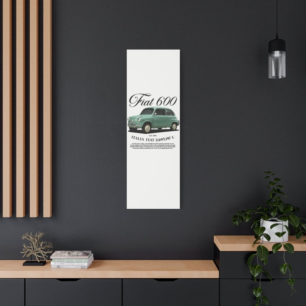 Fiat 600 Canvas Print