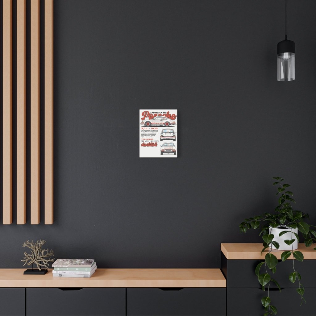Carrera RS Canvas Print - Revøra™